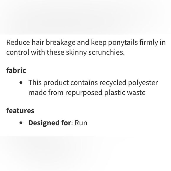 Lululemon Skinny Scrunchies 6 Pack Java/Java/Gleam/Gleam/Pale Linen/Pale Linen - Picture 5 of 9